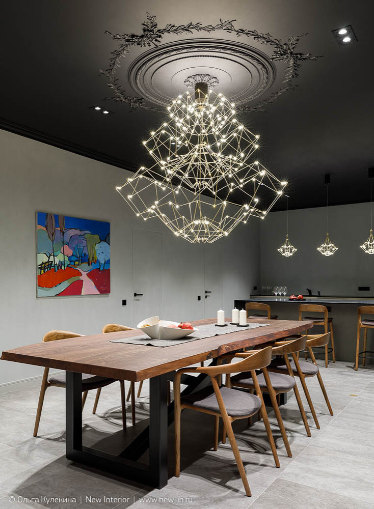 Современный интерьер офиса в историческом здании - 150 м²