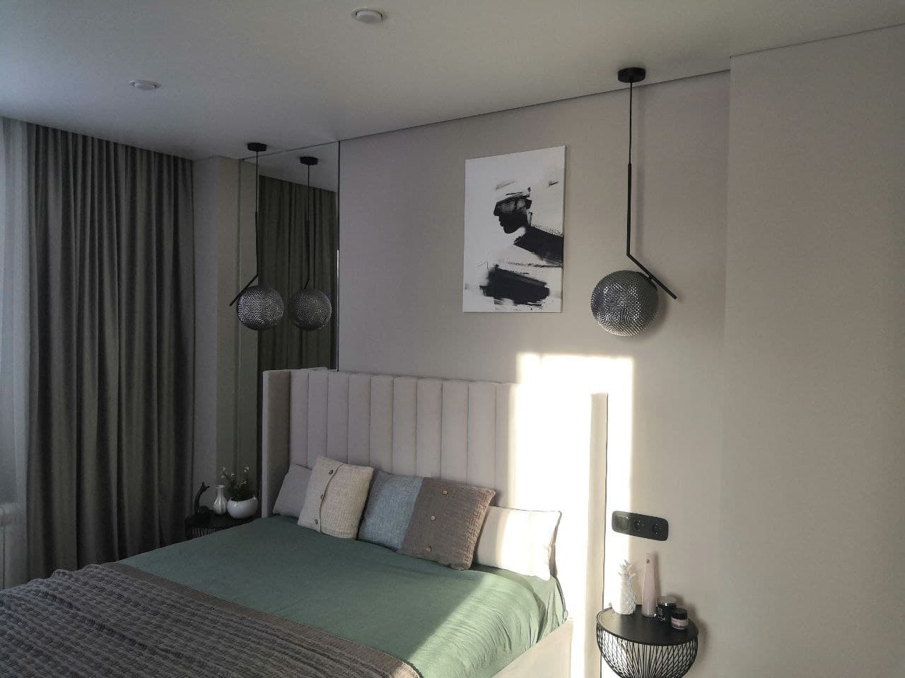 Спальня для квартиры в г.Александров. Визуализация и реализация