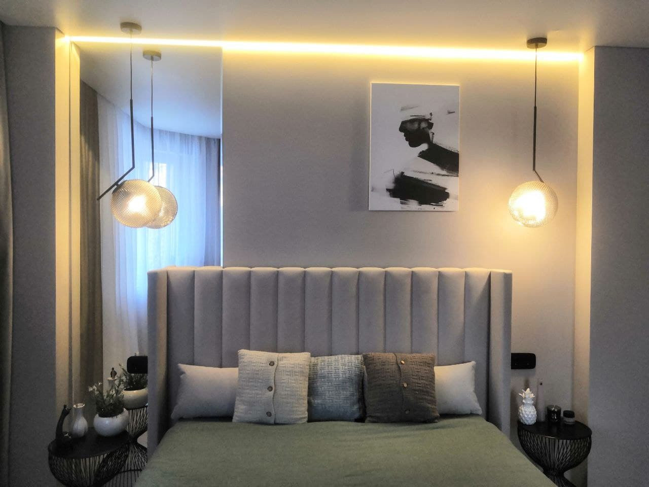 Спальня для квартиры в г.Александров. Визуализация и реализация