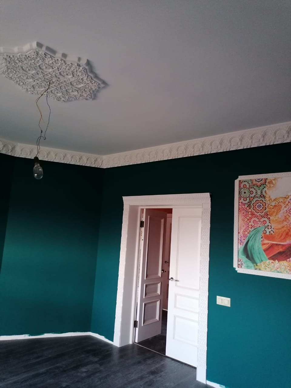 ремонт дома в д. Услонь.