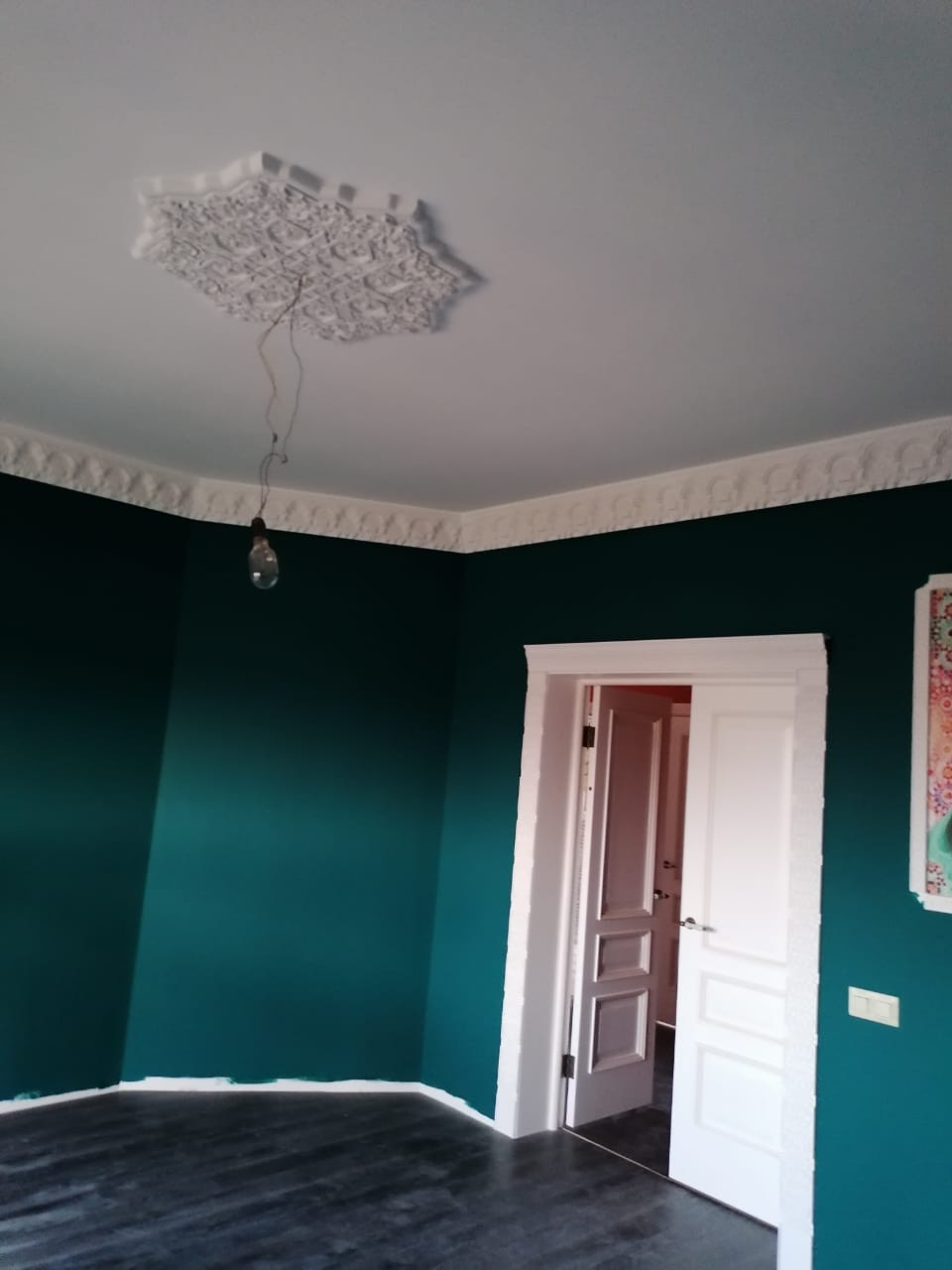 ремонт дома в д. Услонь.