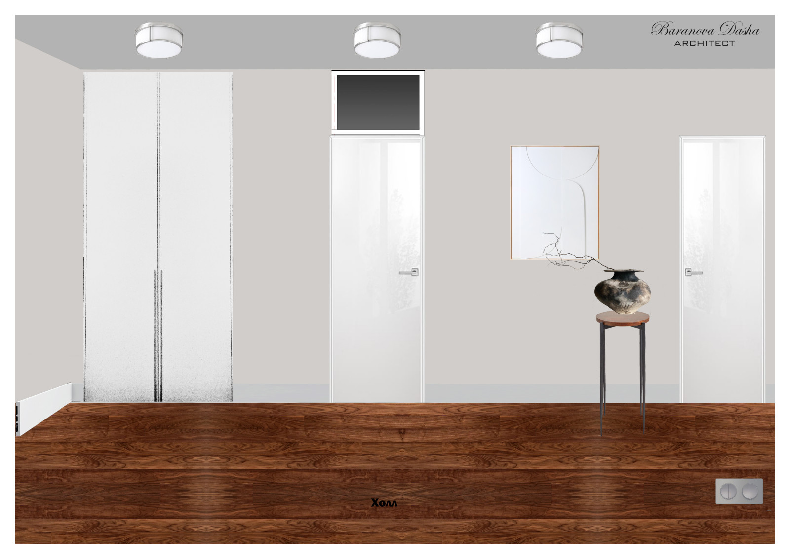 Дизайн проект загородного дома в северо европейском стиле