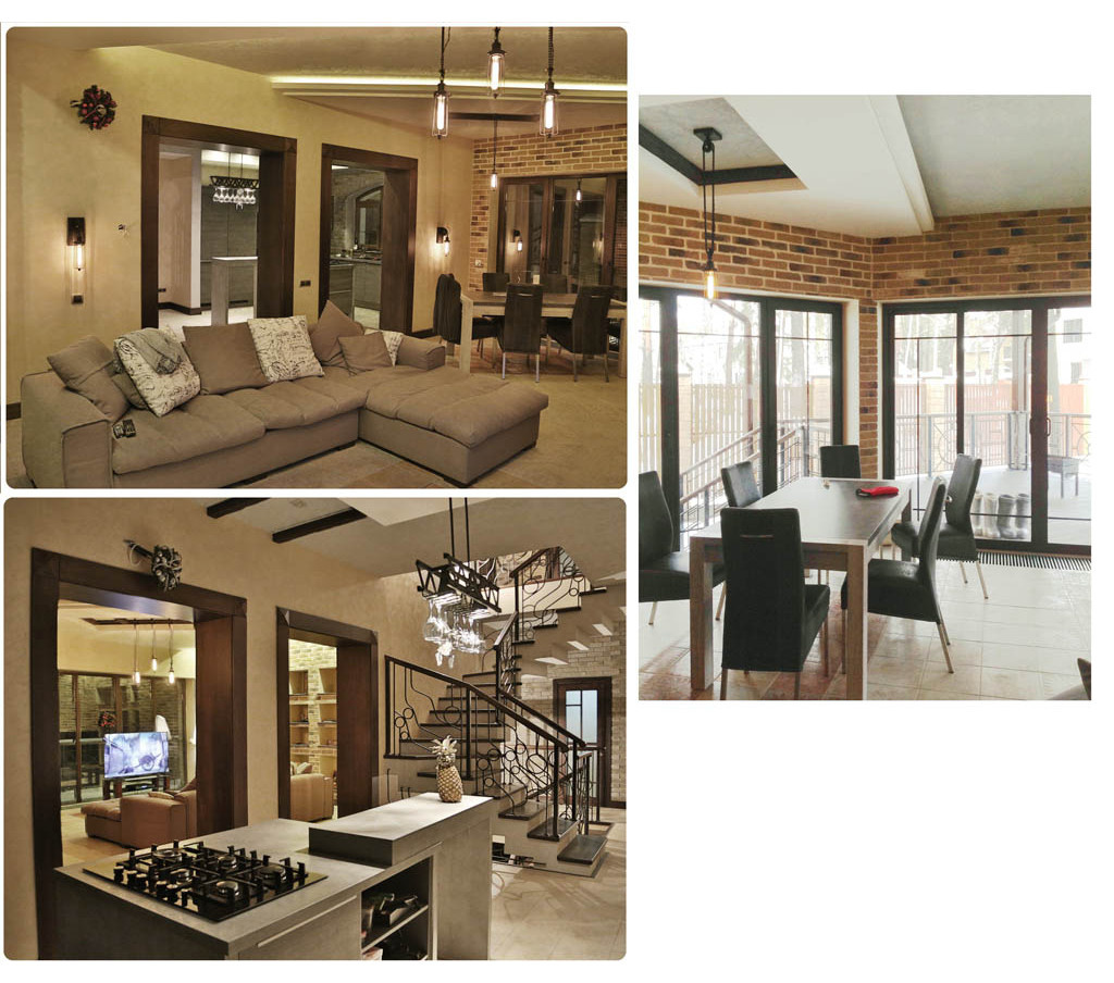 Loft in the village (interior)