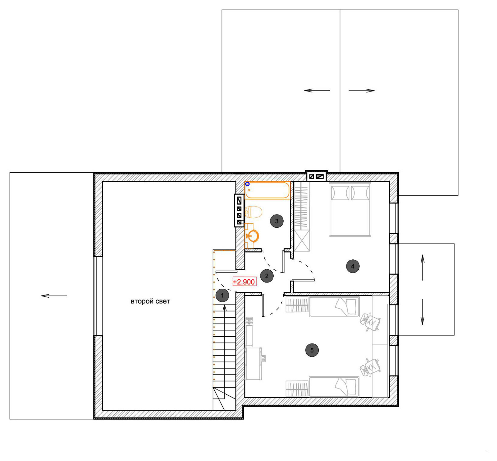 План 2-го этажа