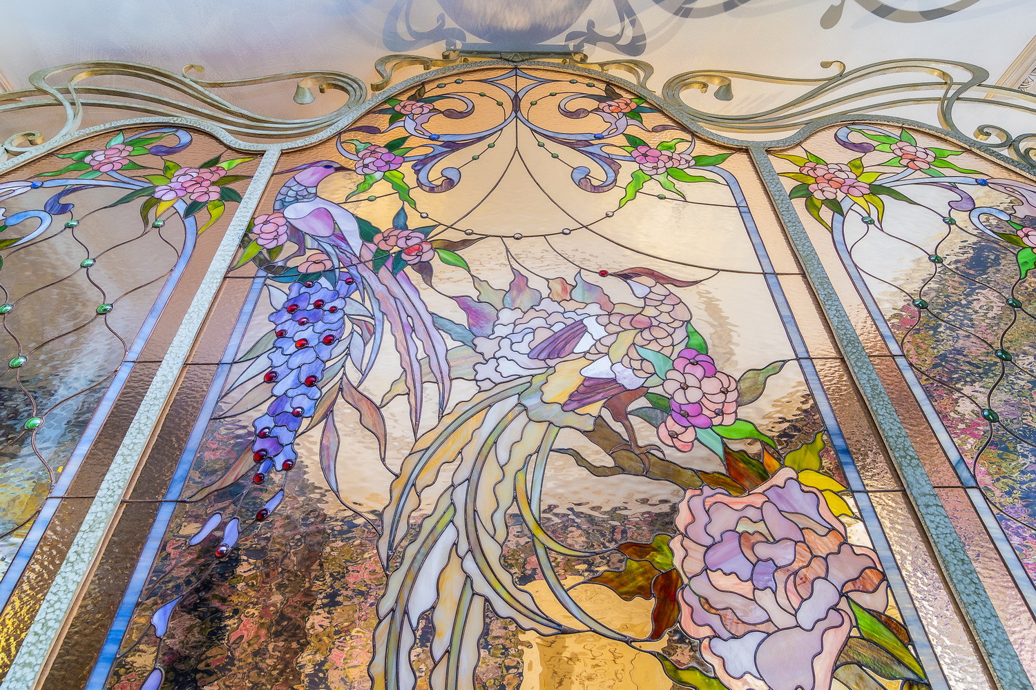 Фотосъемка витража студии "Метаморфоза"