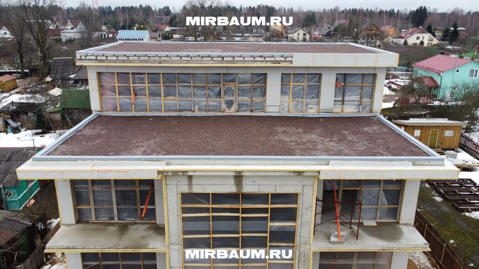 Современный дом на берегу финского залива