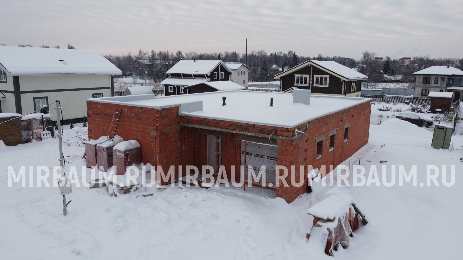 Обложка проекта: Устройство плоской кровли с покрытием из ПВХ мембраны