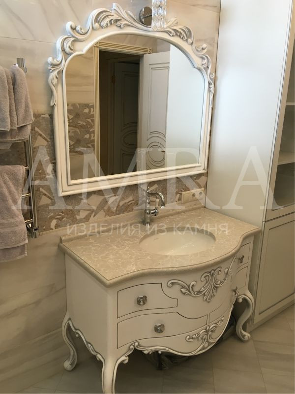 Столешницы для ванной комнаты