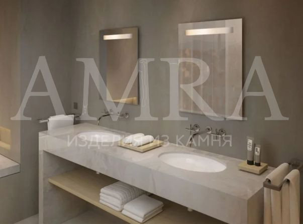 Столешницы для ванной комнаты