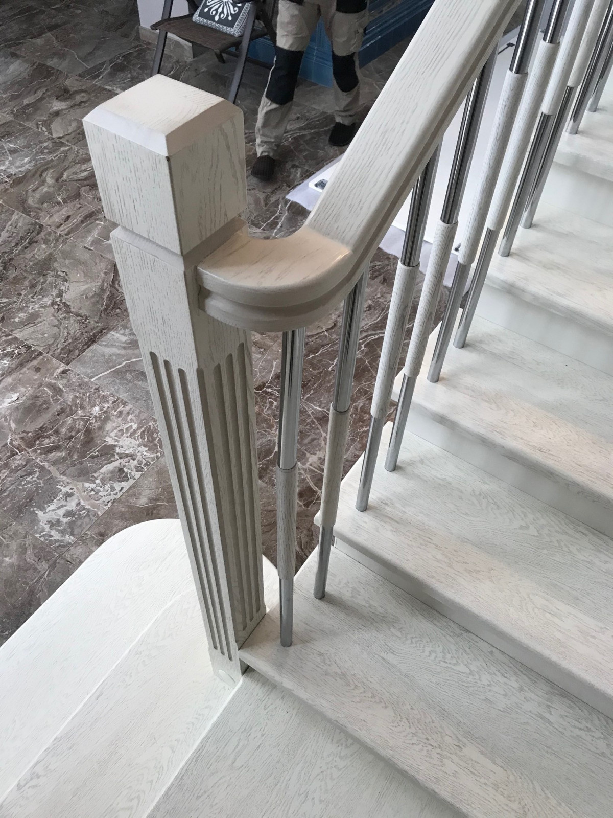 Лестница и подоконники с конвекцией