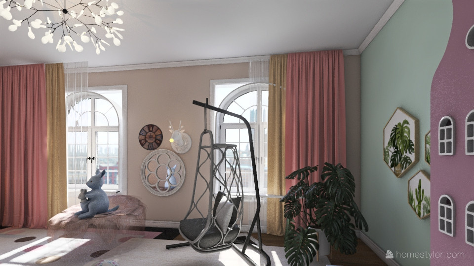 3Д коллаж в приложении Homestyler