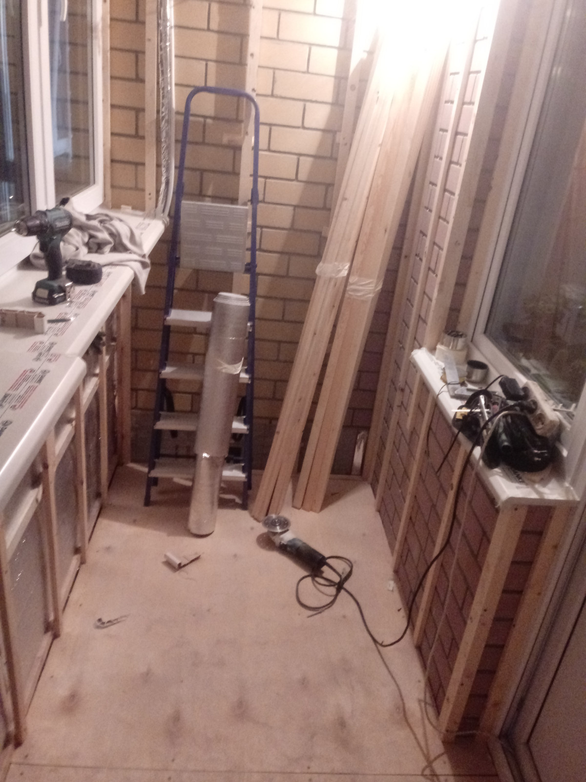 Мои работы по ремонту балконов