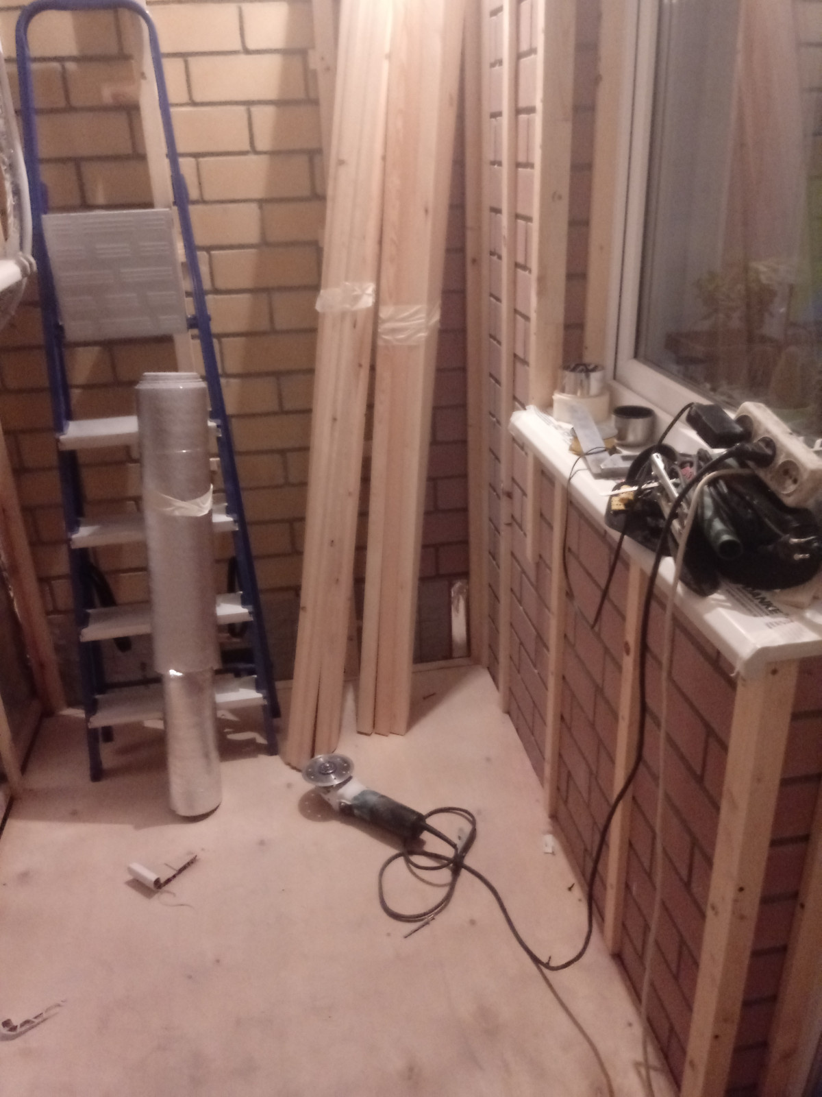 Мои работы по ремонту балконов