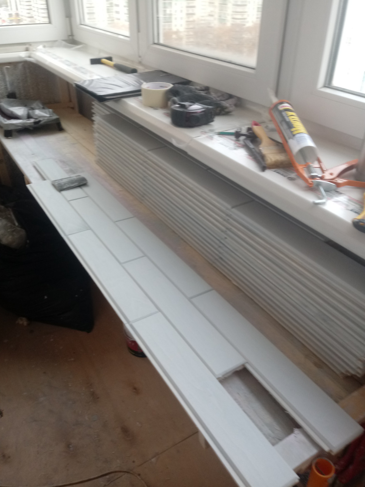 Мои работы по ремонту балконов