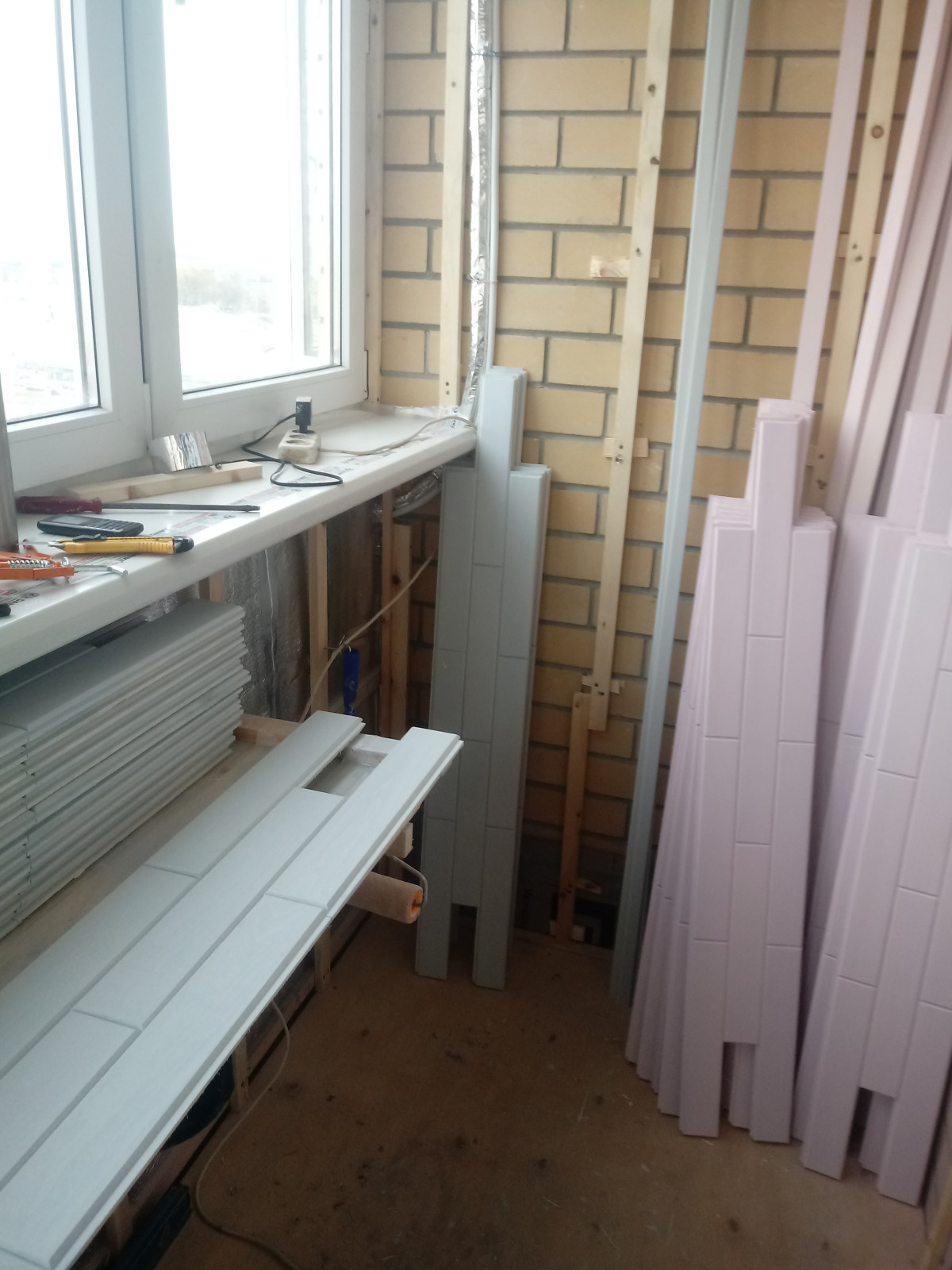 Мои работы по ремонту балконов