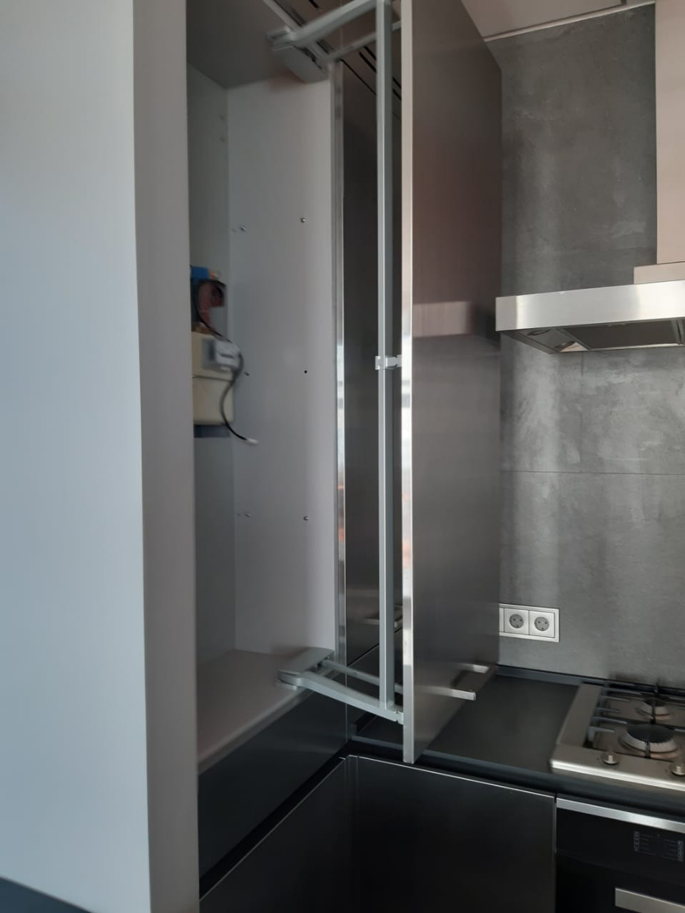 Стилизованный проект в стиле KTM (нержавеющая сталь, керамика, стекло)