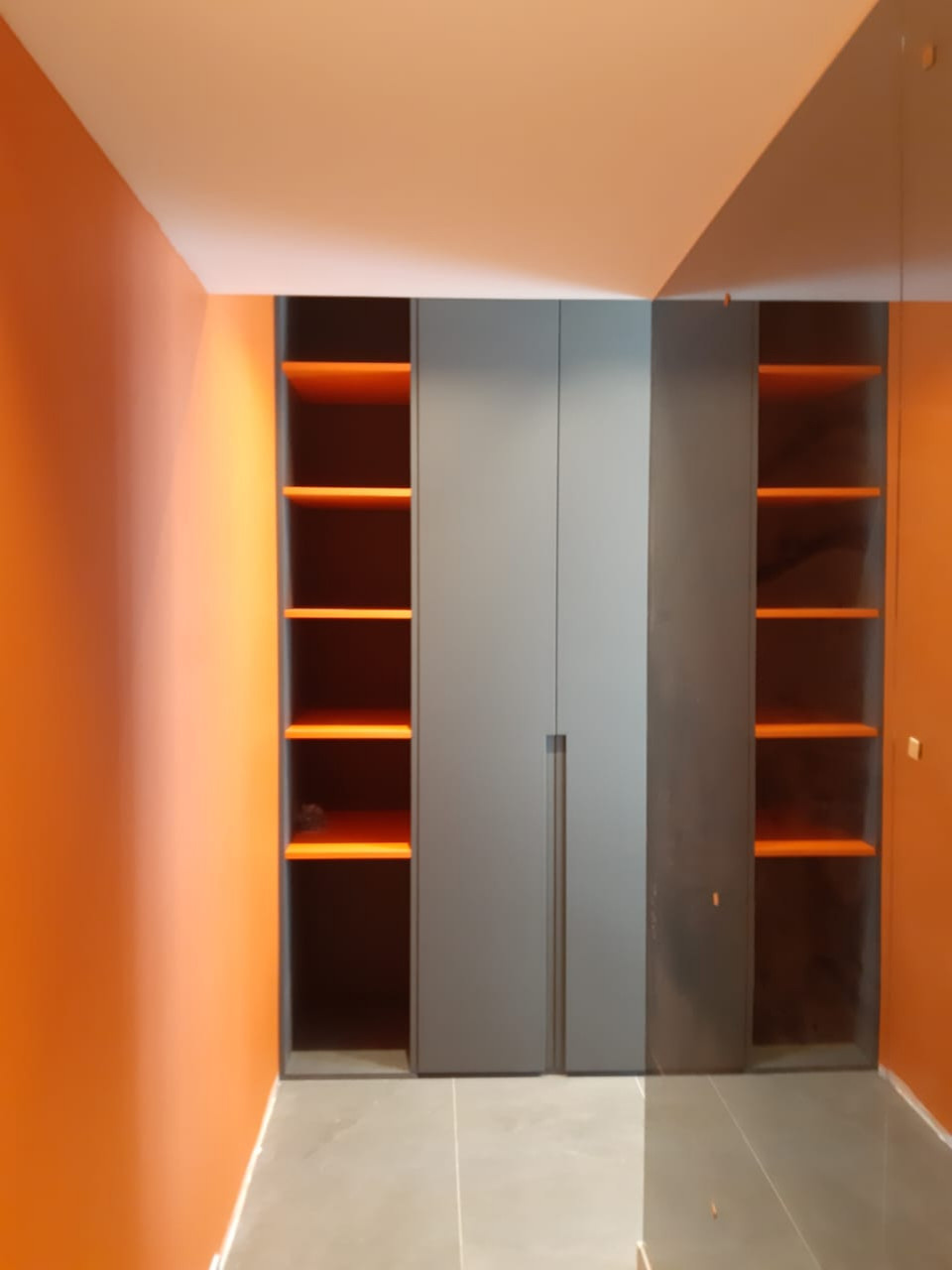 Стилизованный проект в стиле KTM (нержавеющая сталь, керамика, стекло)