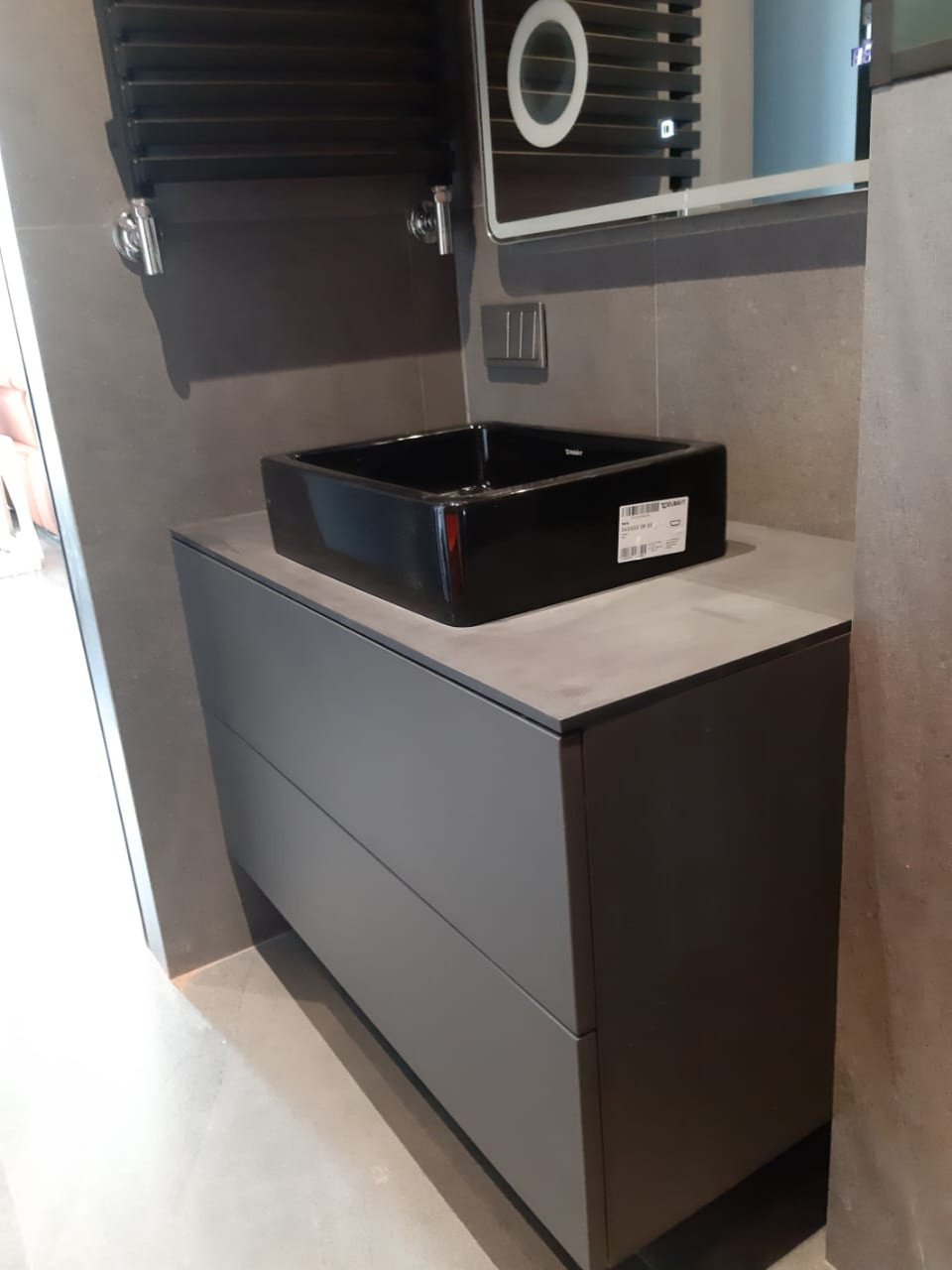 Стилизованный проект в стиле KTM (нержавеющая сталь, керамика, стекло)