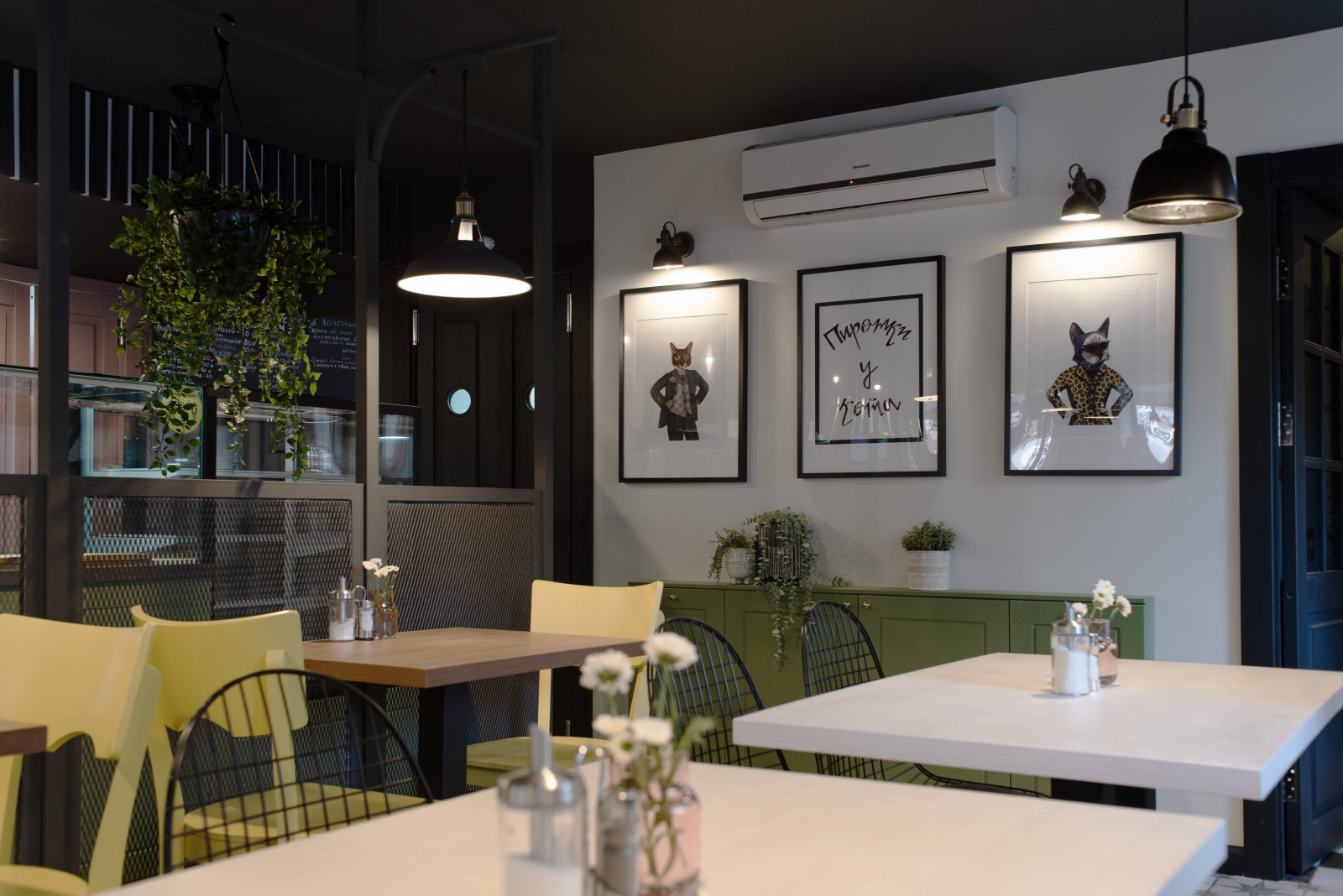 Обложка проекта: Кафе "Пирожки у кота"