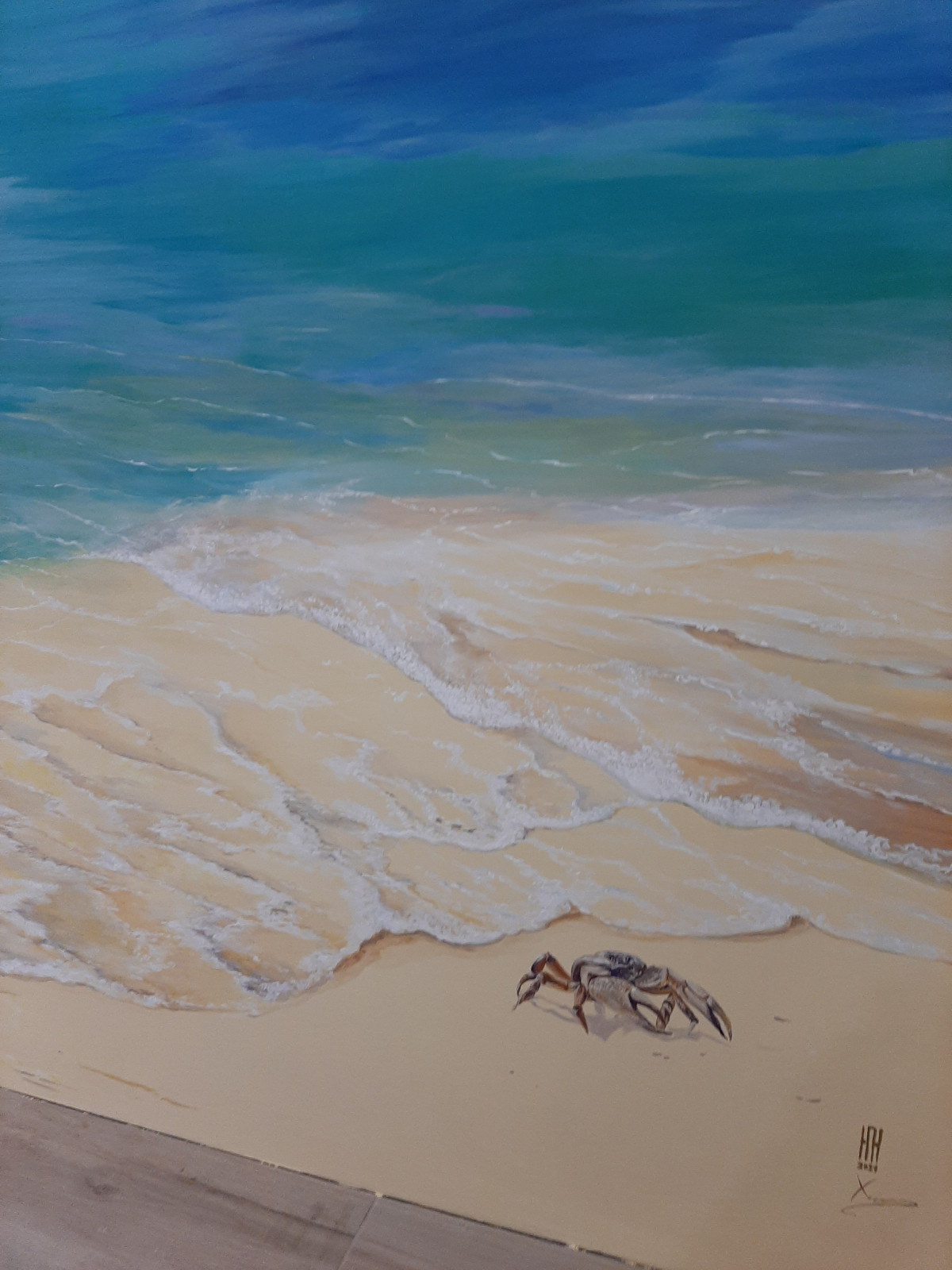 Художественная роспись стен, в цвете