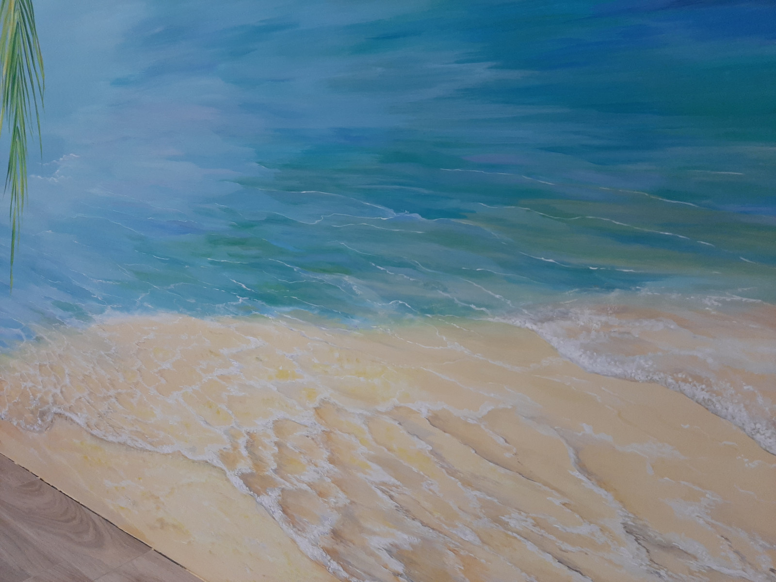 Художественная роспись стен, в цвете