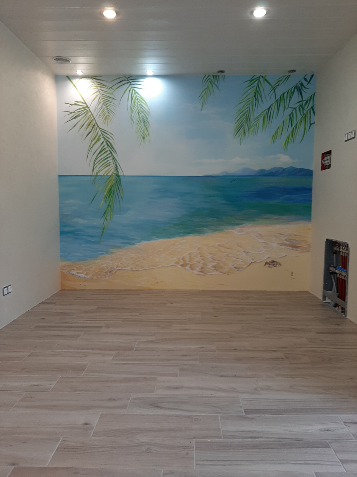 Художественная роспись стен, в цвете