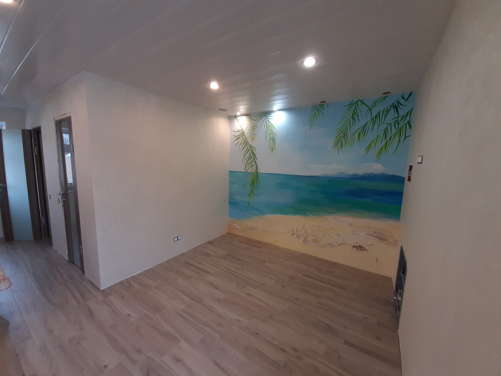 Художественная роспись стен, в цвете