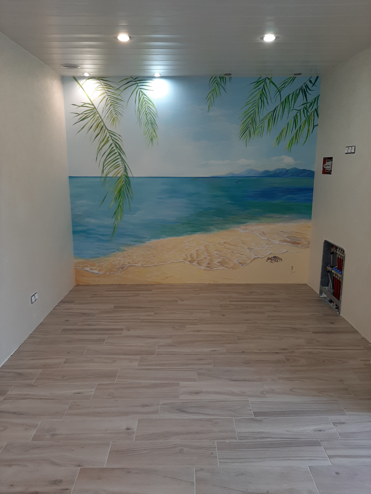 Художественная роспись стен, в цвете