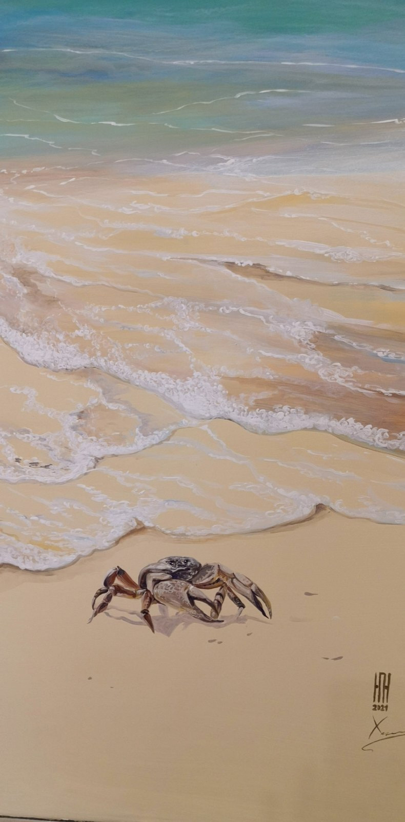 Художественная роспись стен, в цвете