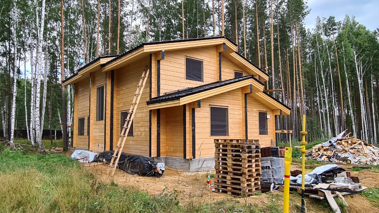 Дом из клееного бруса  Заповедник