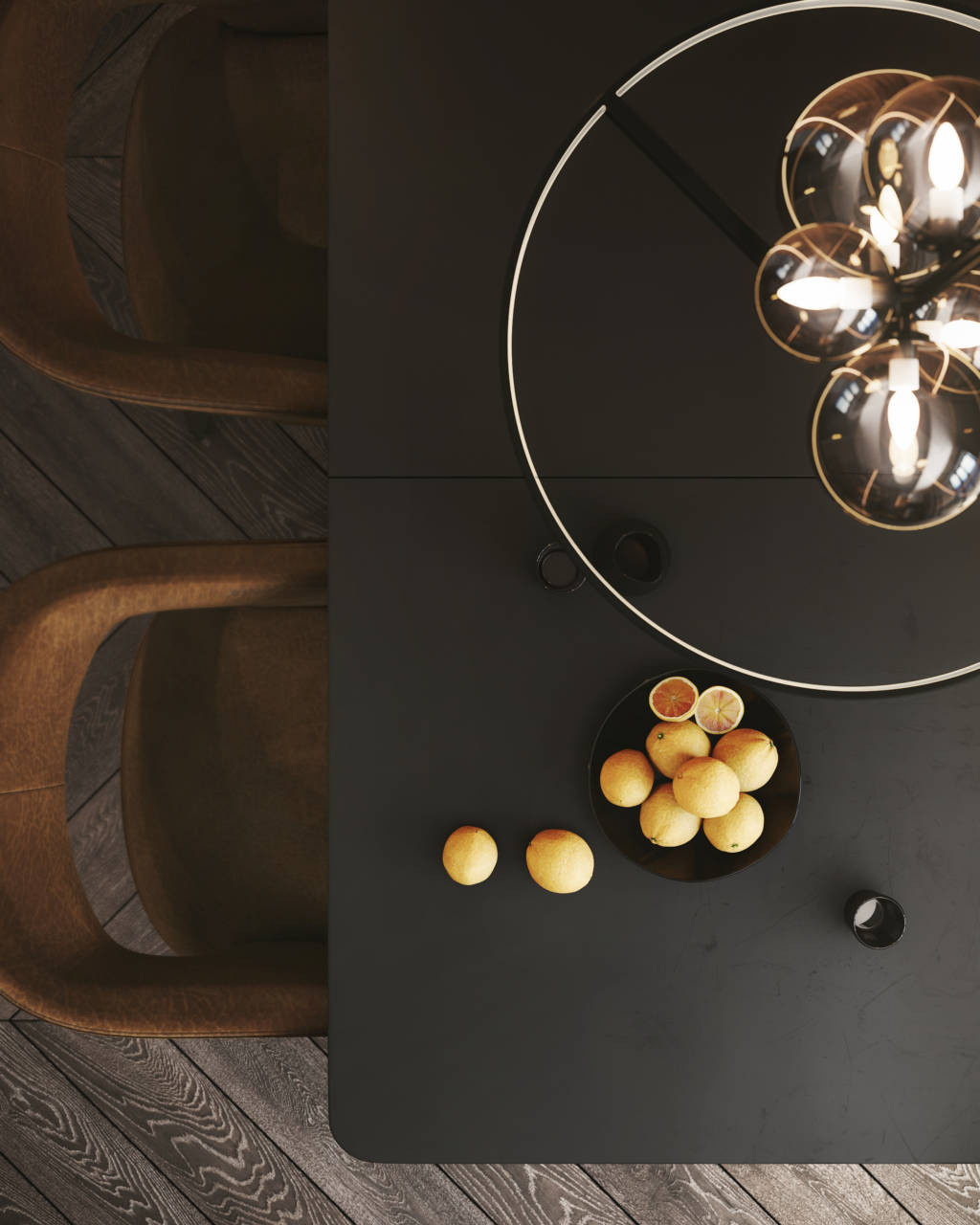 г. Санкт-Петербург, квартира 98 м2. Темно-золотой интерьер квартиры