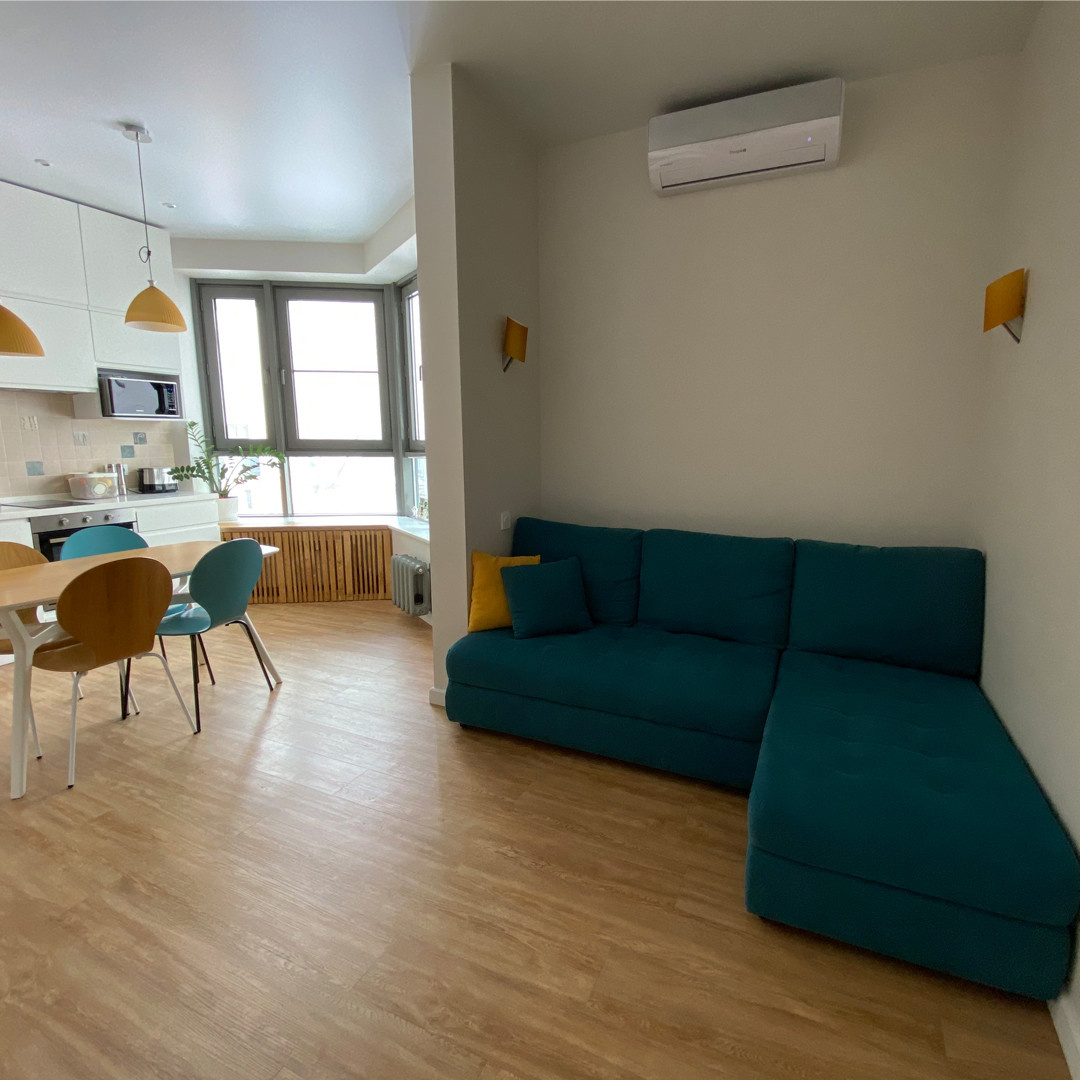 Трехкомнатная квартира-студия в ЖК "РИВЕР-ПАРК" г.Москва