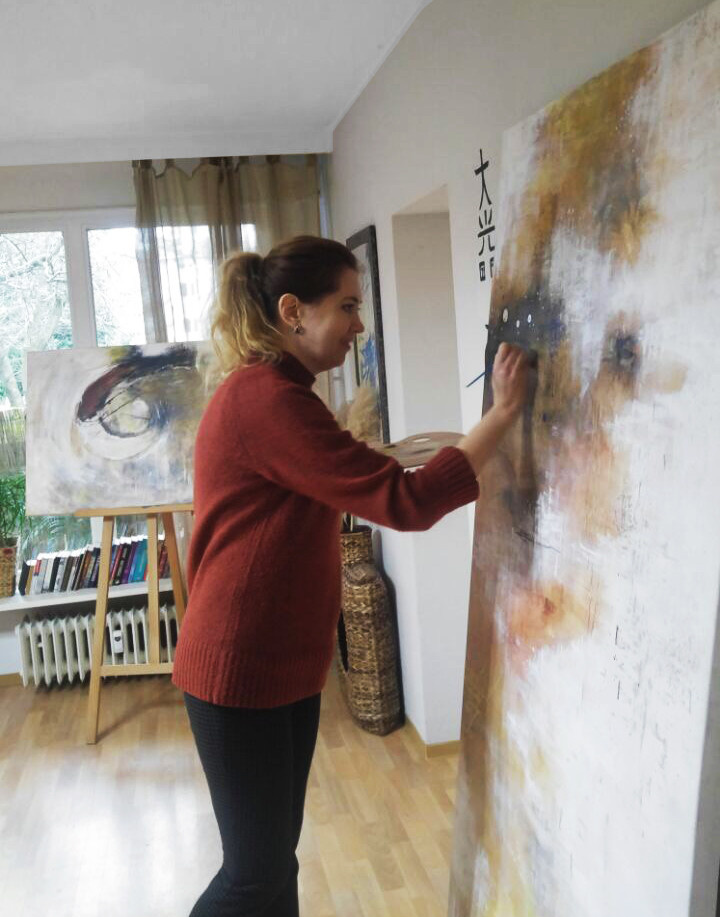 Malerei im Innenraum