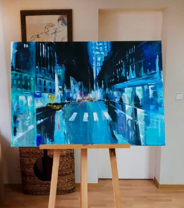 Malerei im Innenraum