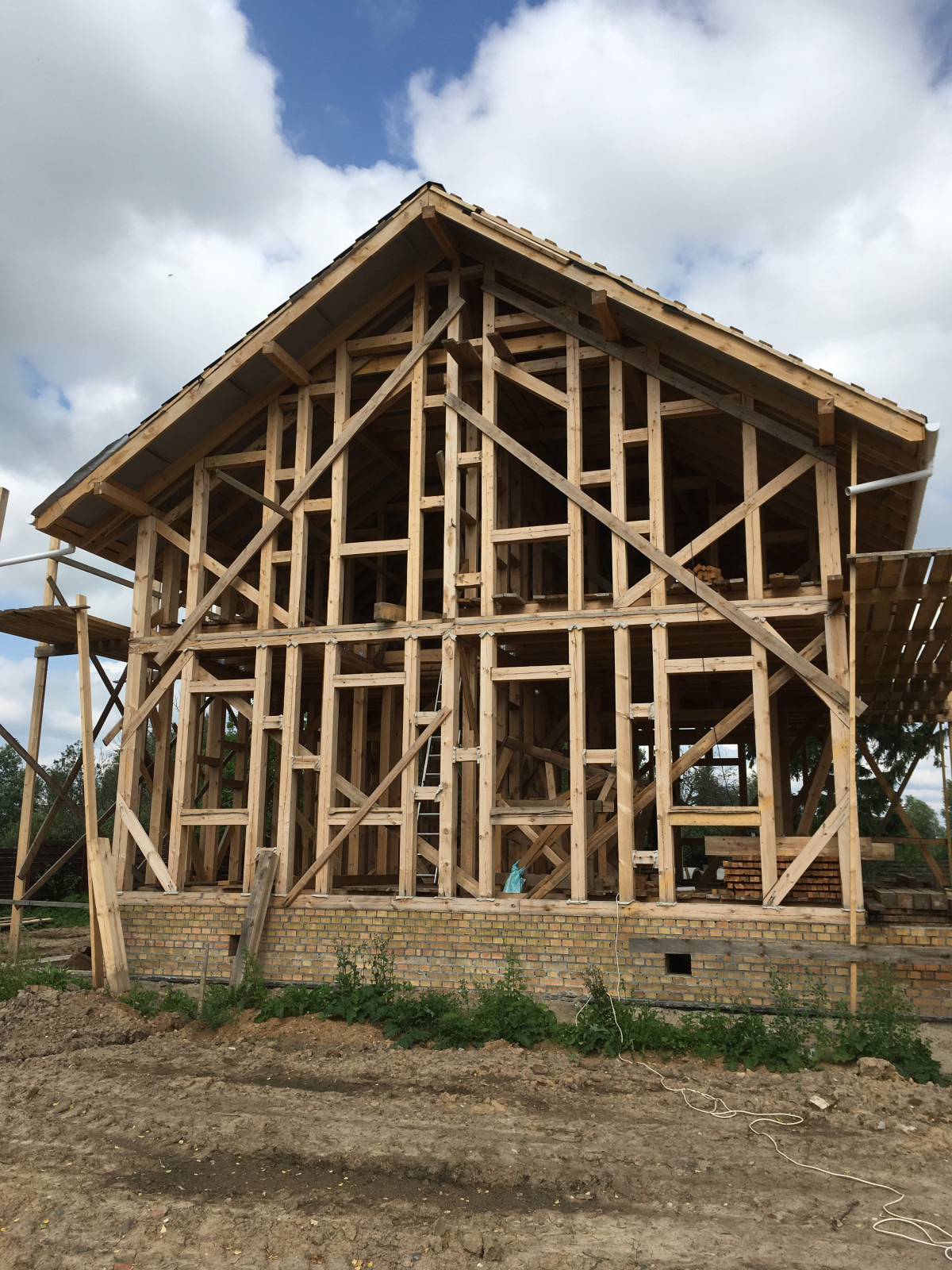 Проекты жилых домов, каркасный дом