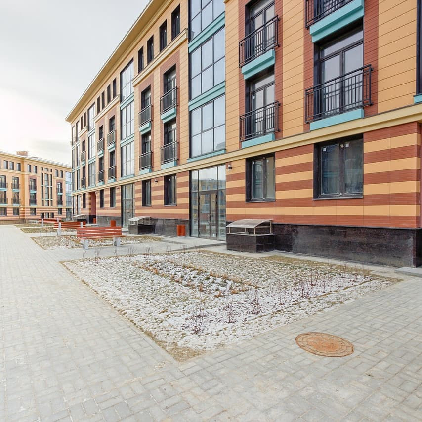 Облицовка фасада гранитом