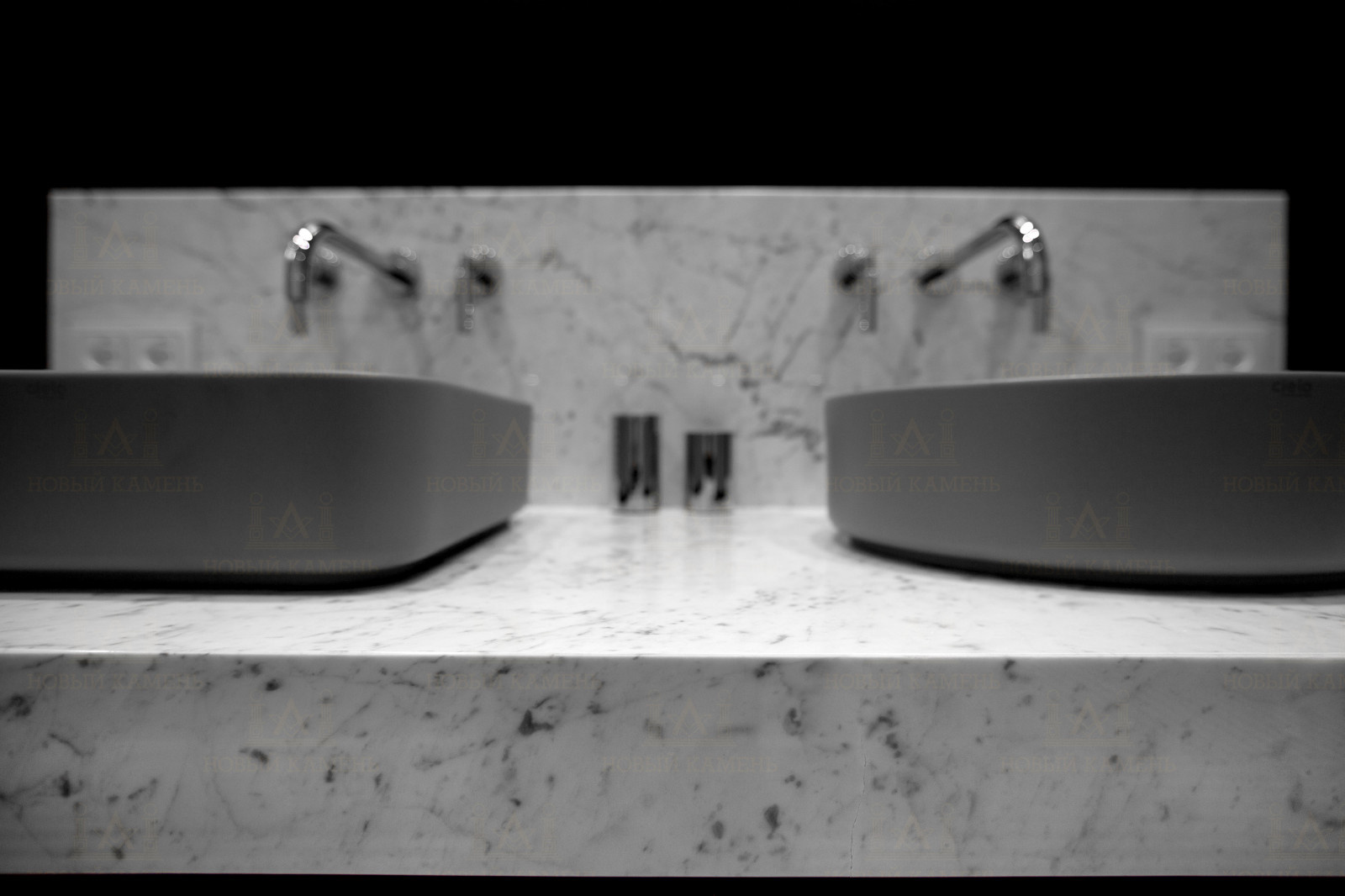 Мрамор в ванной комнате