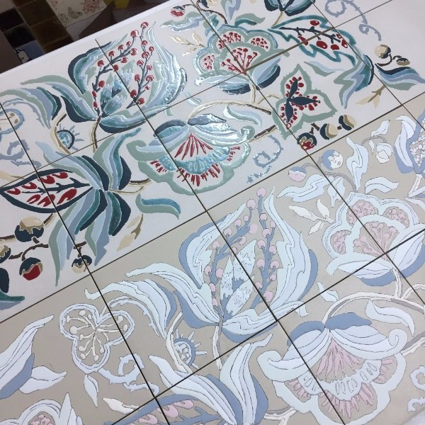 Воплощение ткани в керамике