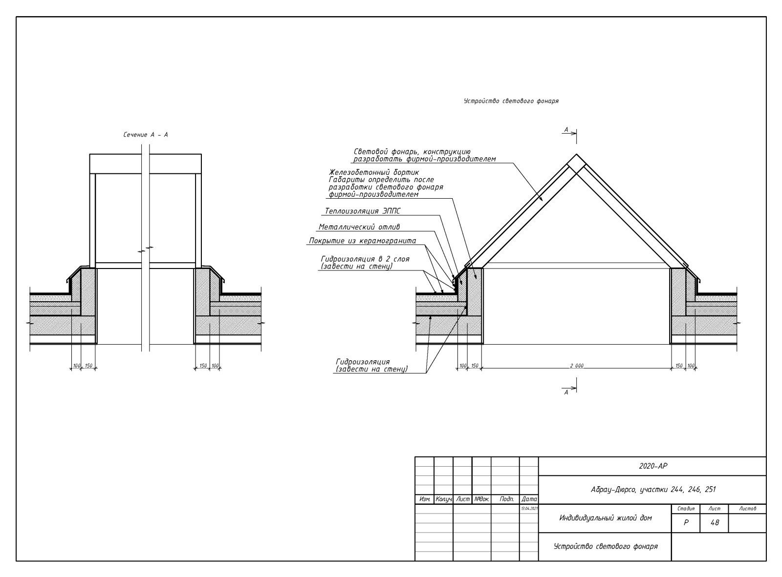 Пример разработки рабочего прокетк. Раздел АР - архитектурные решения.
