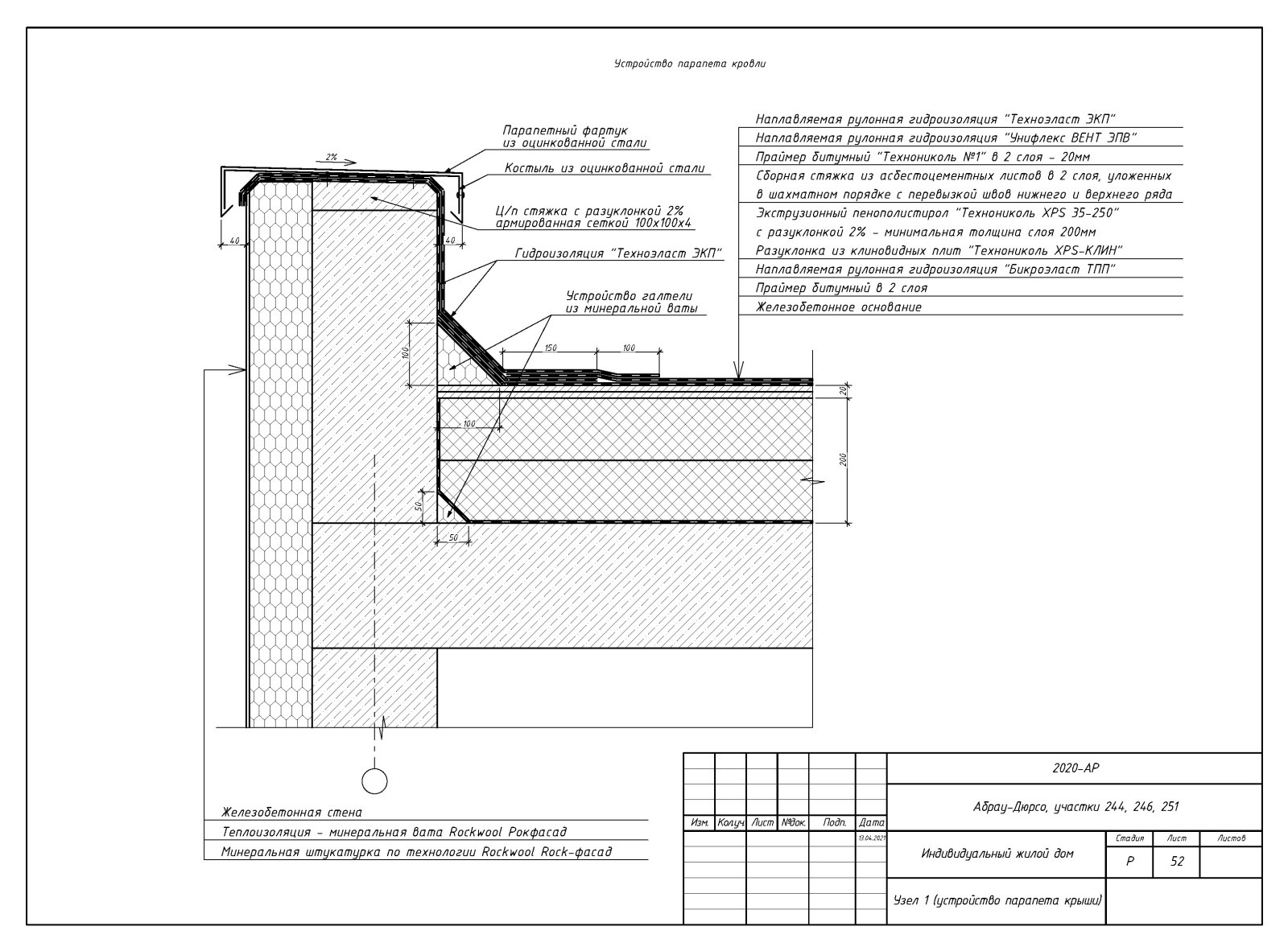 Пример разработки рабочего прокетк. Раздел АР - архитектурные решения.