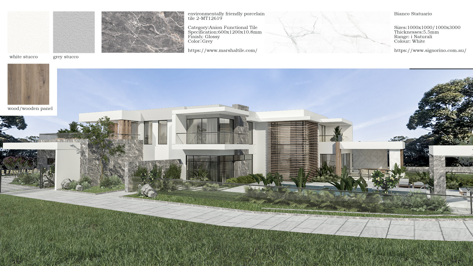 Ландшафтный и эскизный проект дома в Сидней