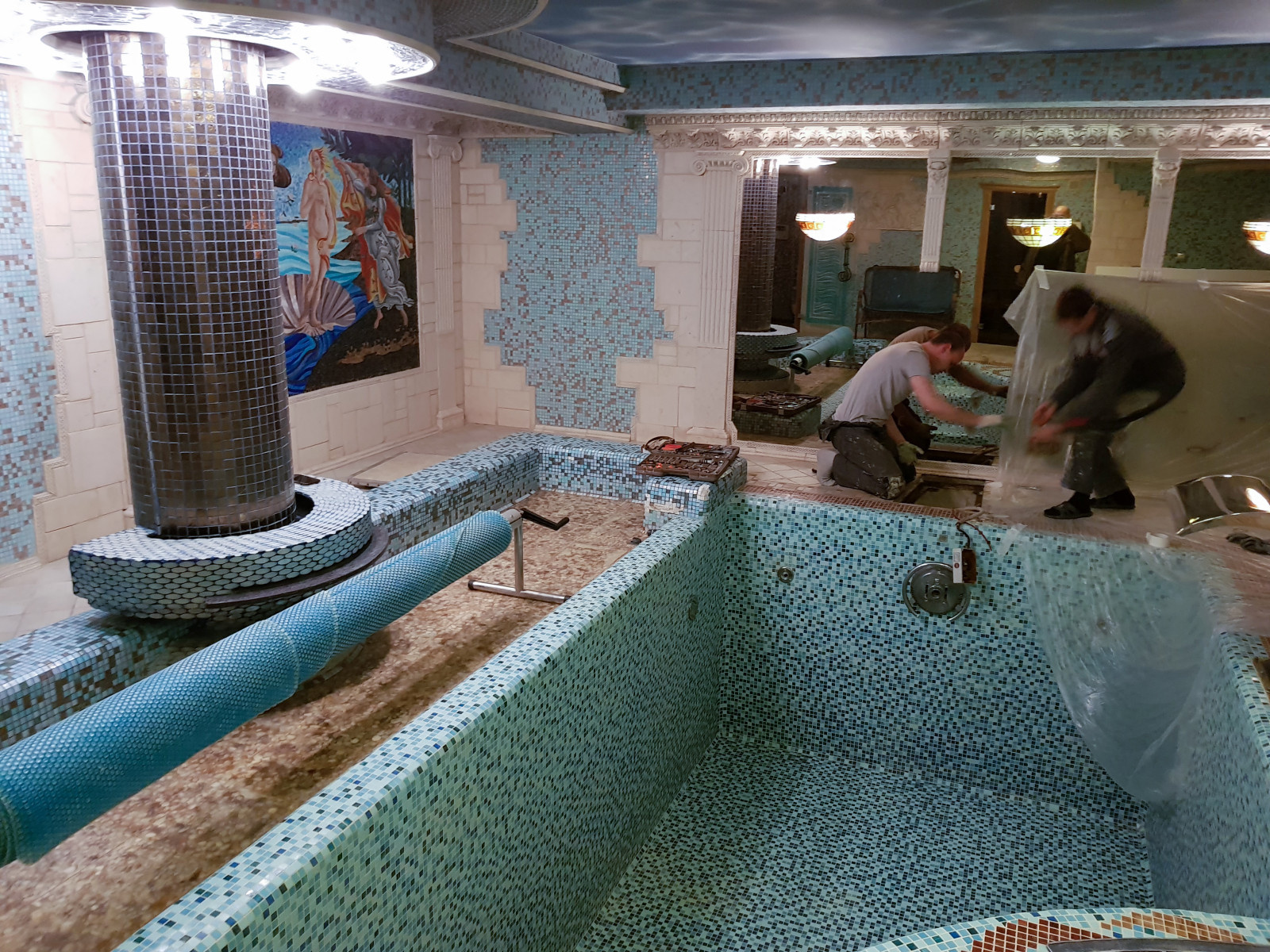 Бассейн "Золотой квартет"