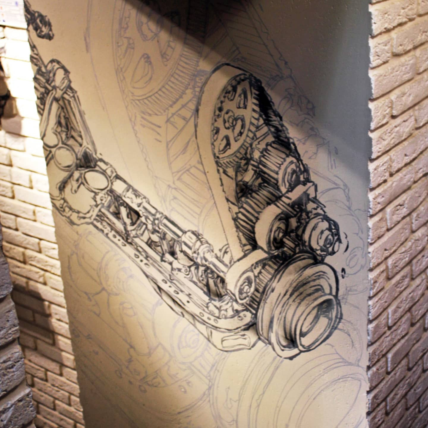 Обложка проекта: Разные рисунки в интерьере