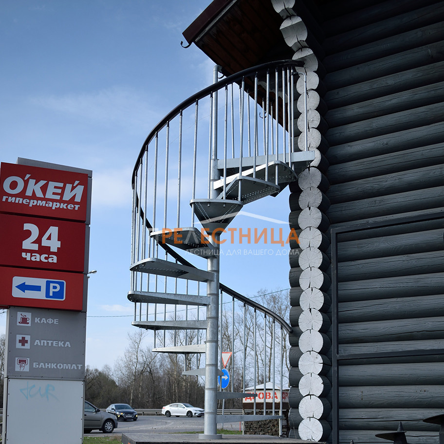 Уличная винтовая лестница Dolle Toronto D155
