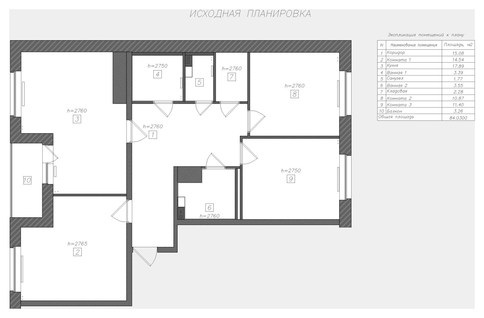Квартира в ЖК "Кирилл и Дарья"