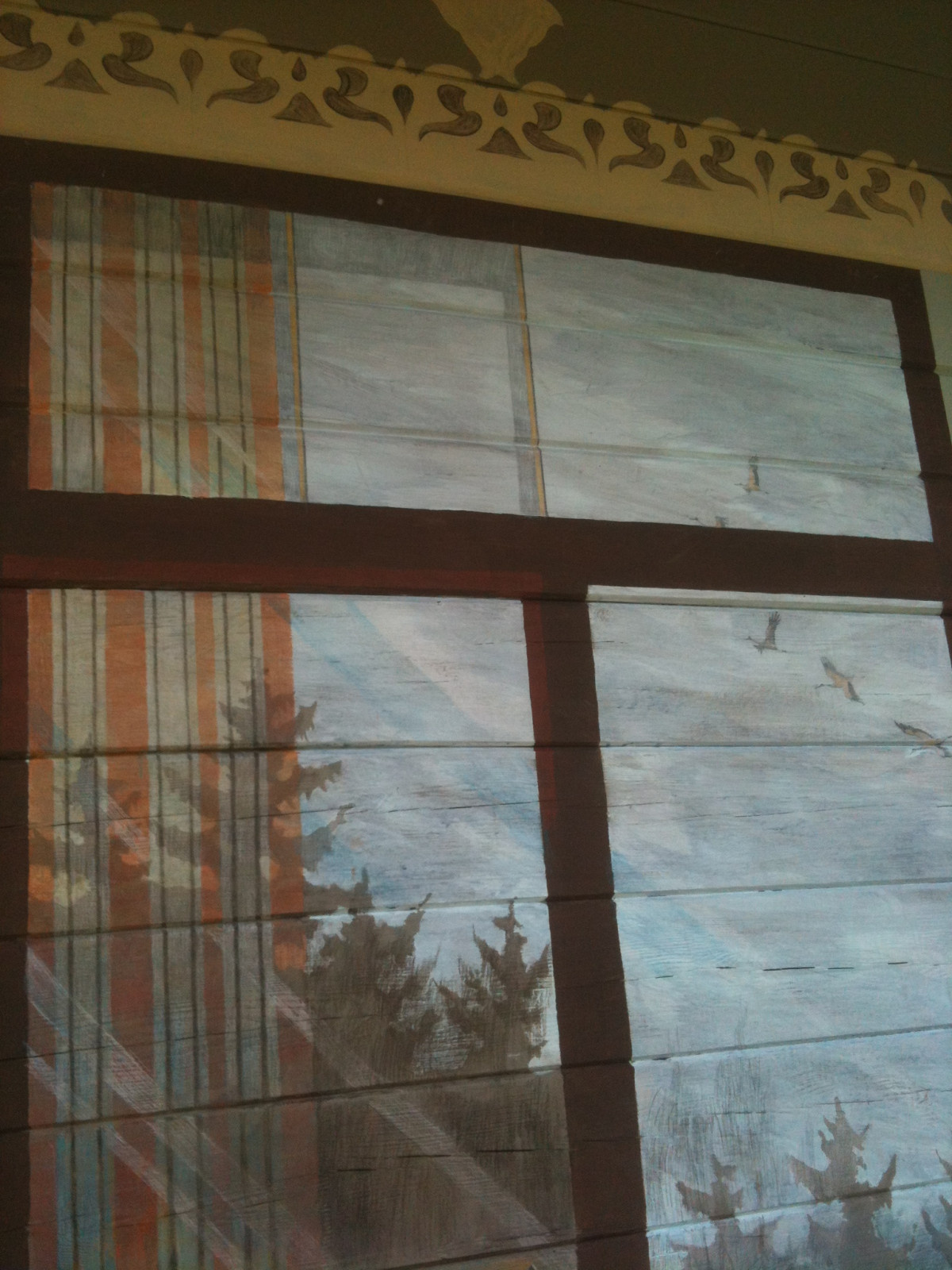 Фасады дома под Можайском до и после