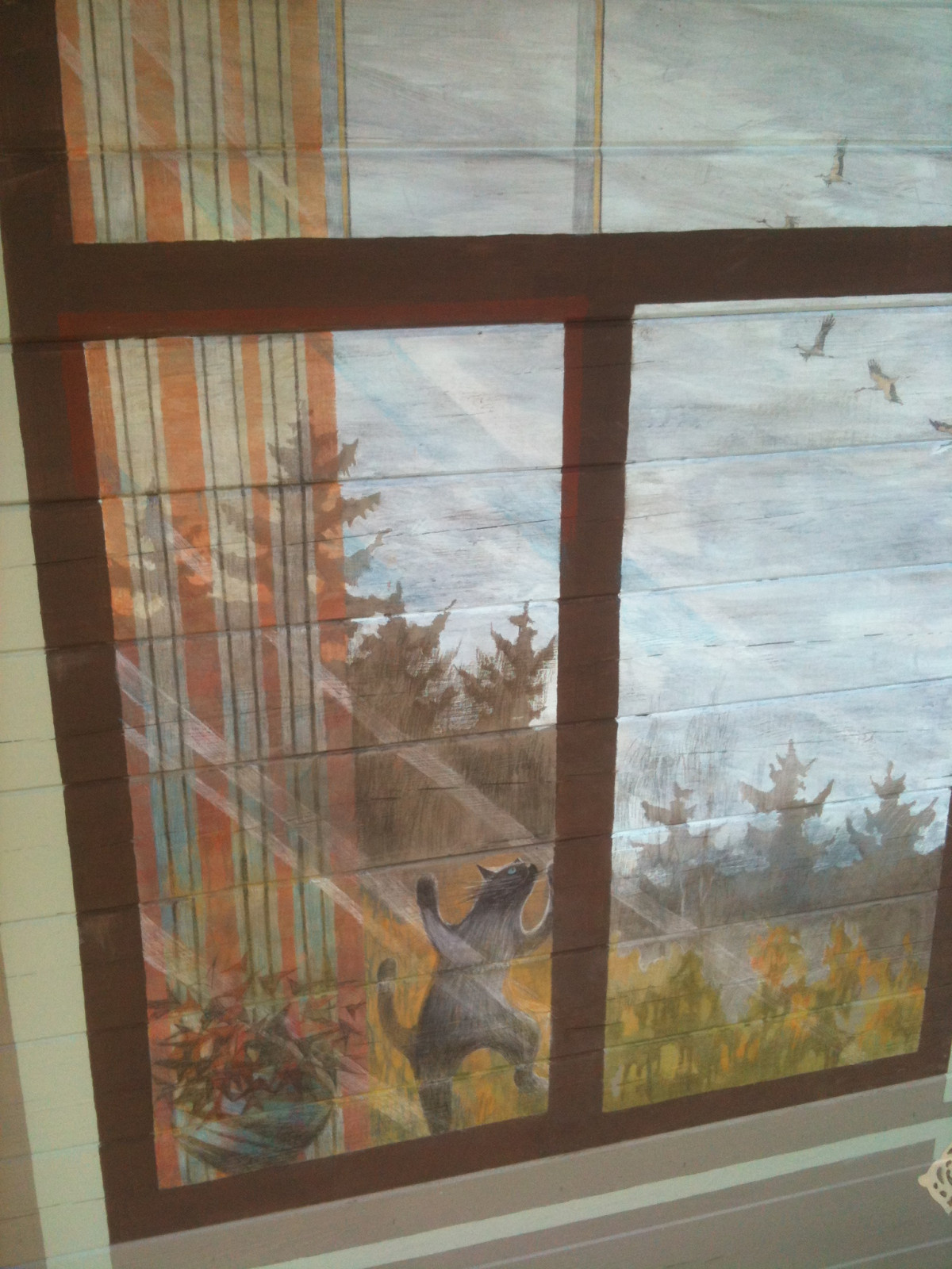 Фасады дома под Можайском до и после