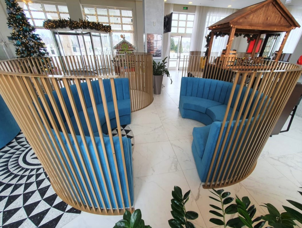 Обновление лобби отеля Radisson Residences Zavidovo