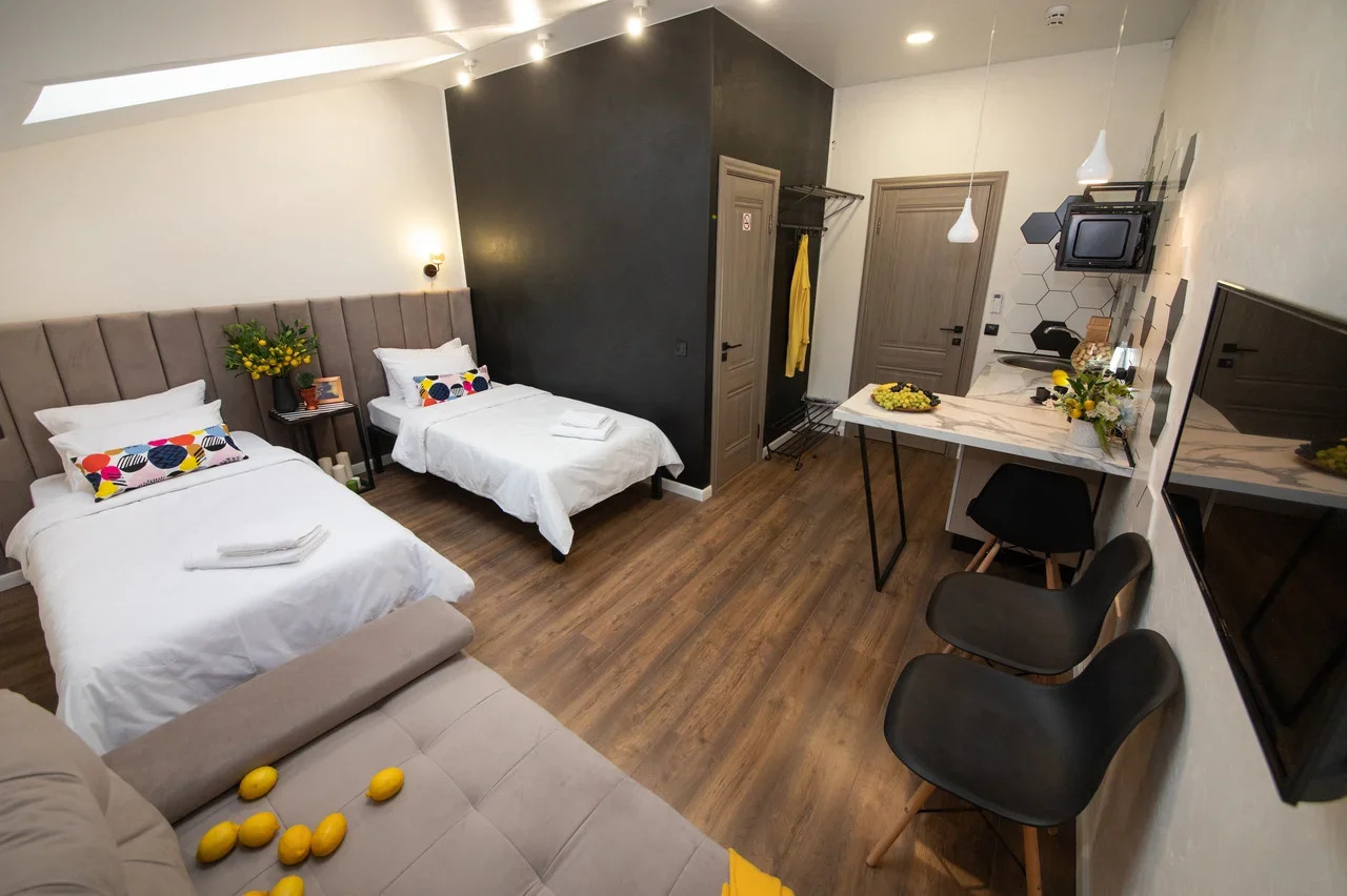 Дизайн-проект Гостиница Lemon Loft Hotel