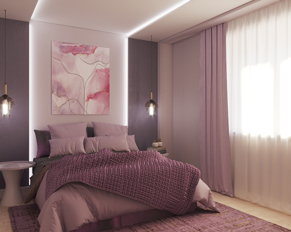 Интерьер родительской спальни